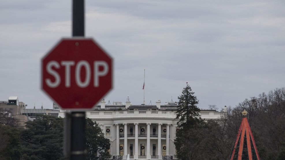 Government Shutdown Continues As Leaders Leave Washington