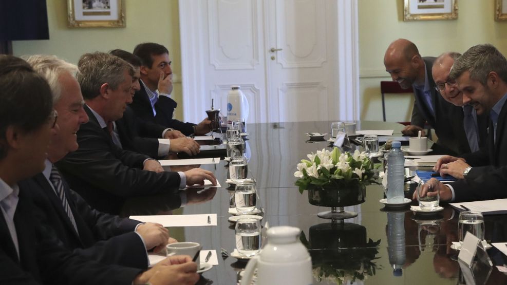 El almuerzo no contó con la presencia de Macri, de vacaciones en Villa la Angostura