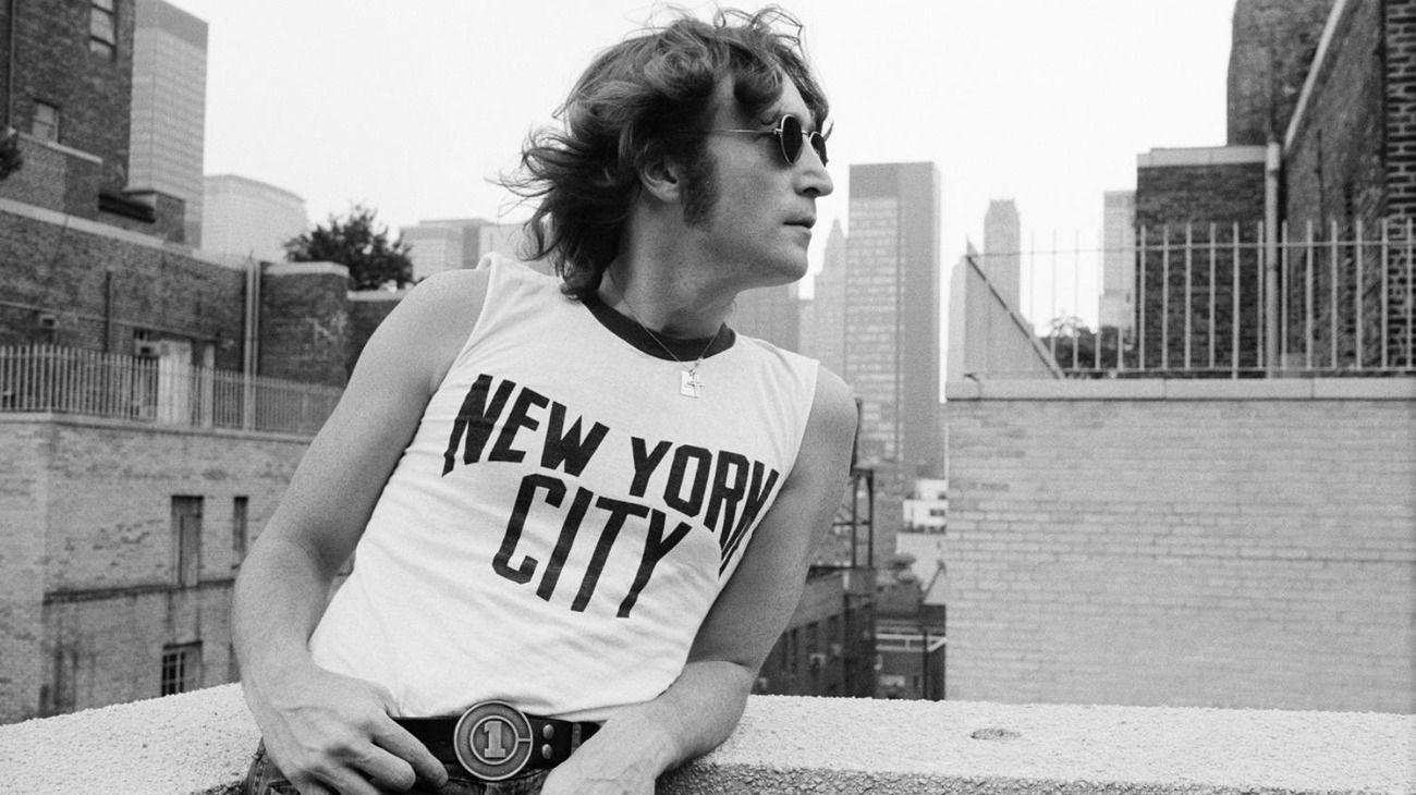 La foto de John Lennon con la remera de I Love NY se convirtió en icónica.