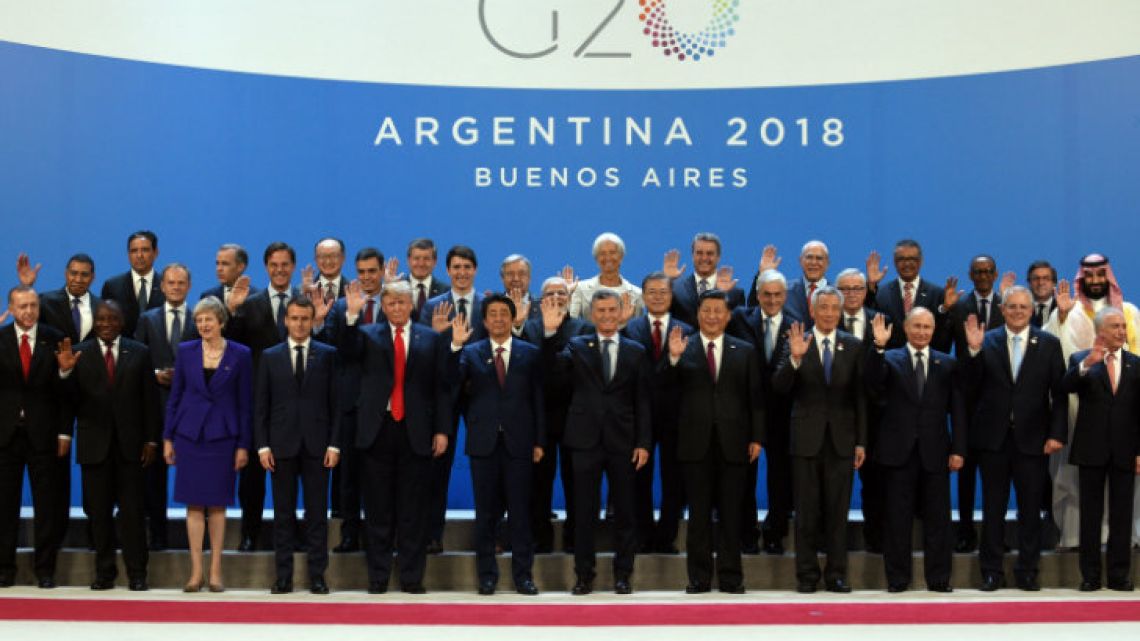 The G20 in Argentina.