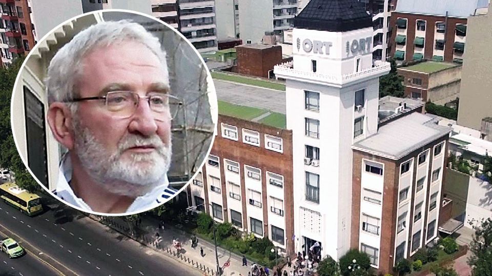 Señalado. El médico Cirulnik (izq.) se desempeñó en la escuela hasta 2012.