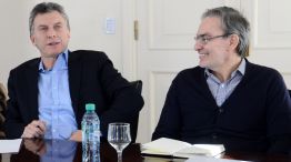 Mauricio Macri y Gustavo Lopetegui