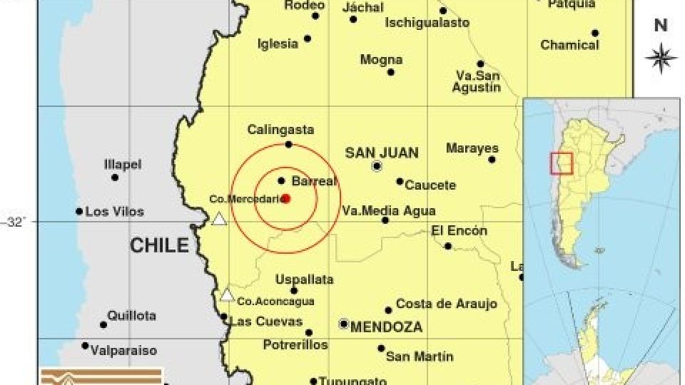 Un fuerte sismo se produjo el 31 de diciembre.