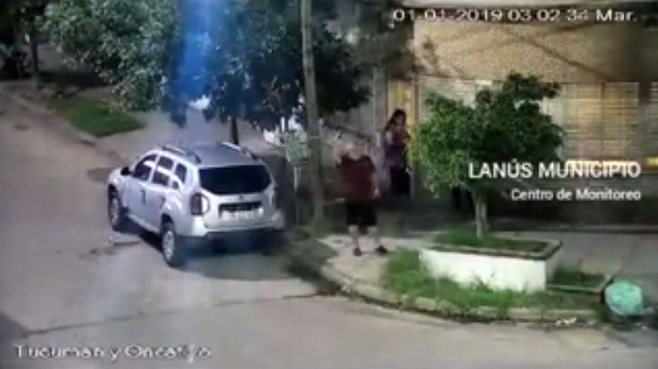 Lanús: disparó varios tiros al aire y terminó detenido