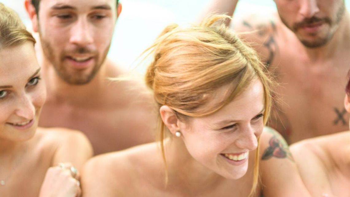 Outdoor swingers hairy jealous