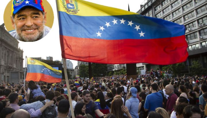 maradona apoyo maduro crisis venezuela NA instagram