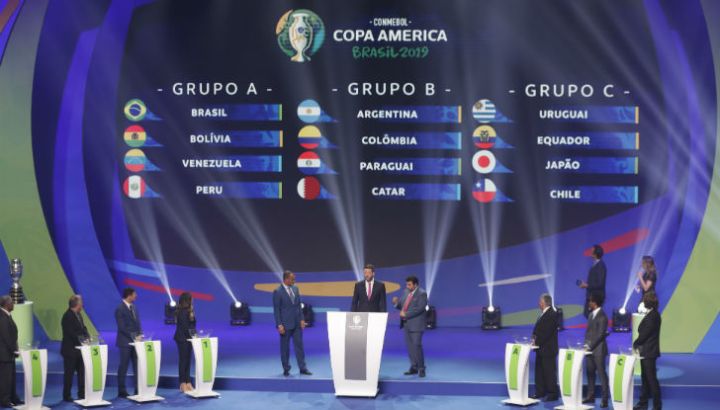 sorteo copa america 2019 afp