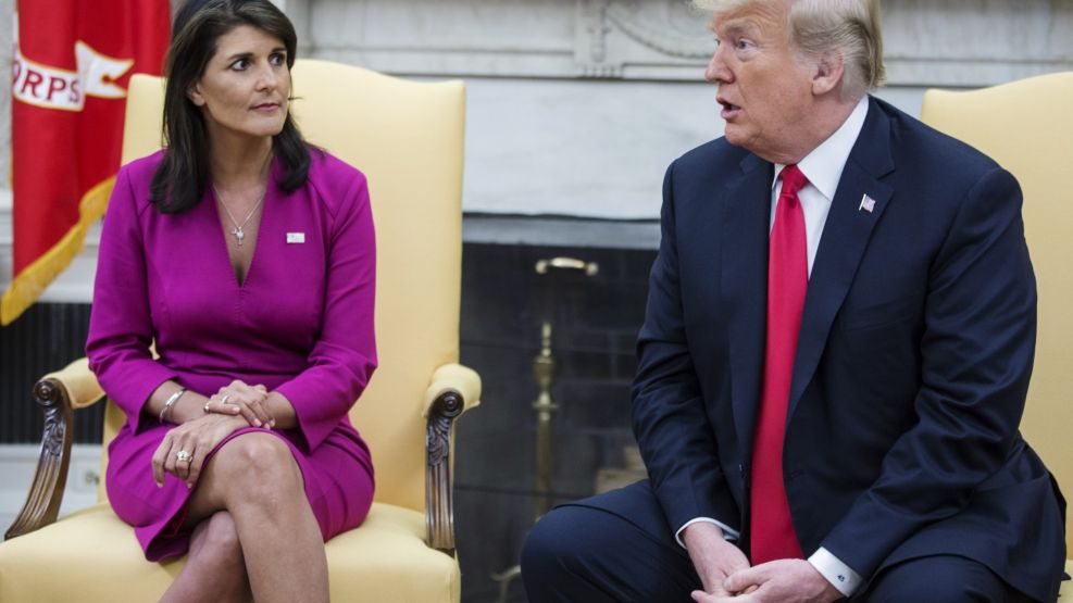 Nikki Haley To Leave As UN Ambassador At Year's End