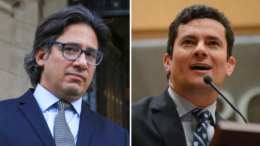  ministro Germán Garavano y del fiscal Sergio Moro 02012019