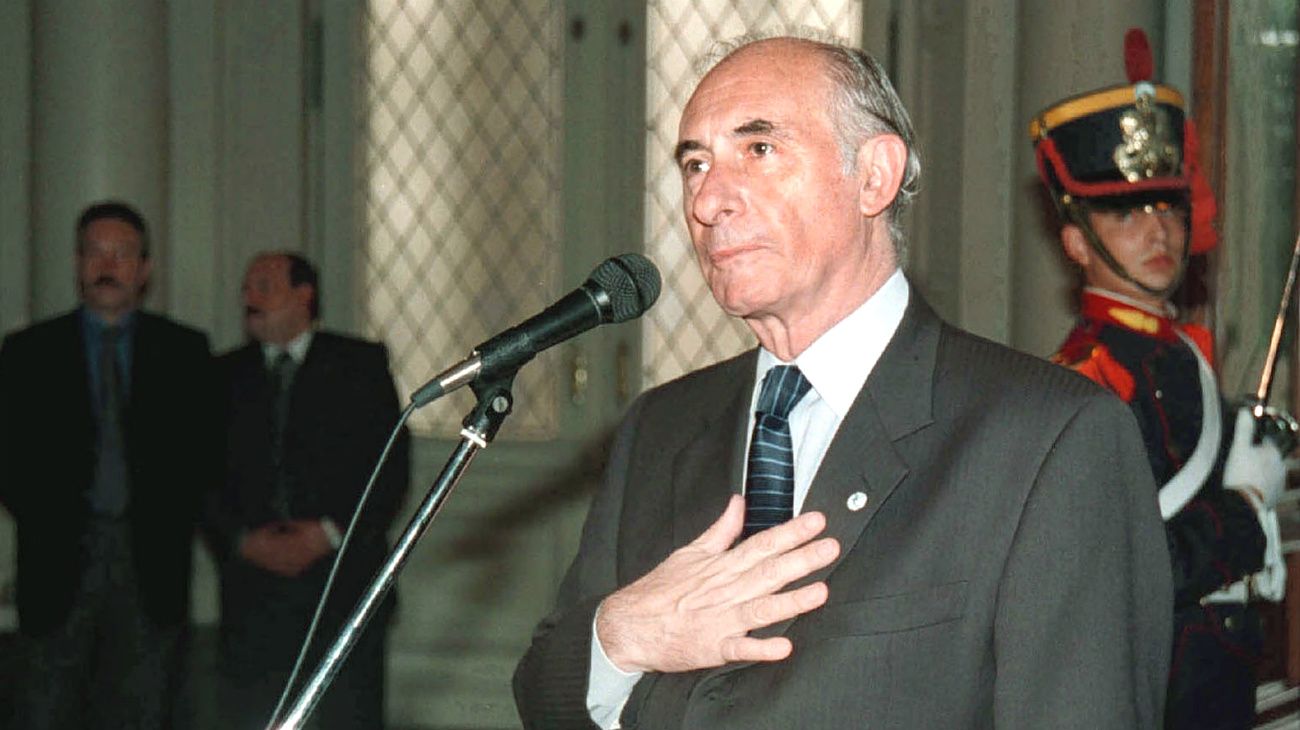 Fernando De la Rúa gobernó entre el 10 de diciembre de 1990 y el 20 de diciembre de 2001.