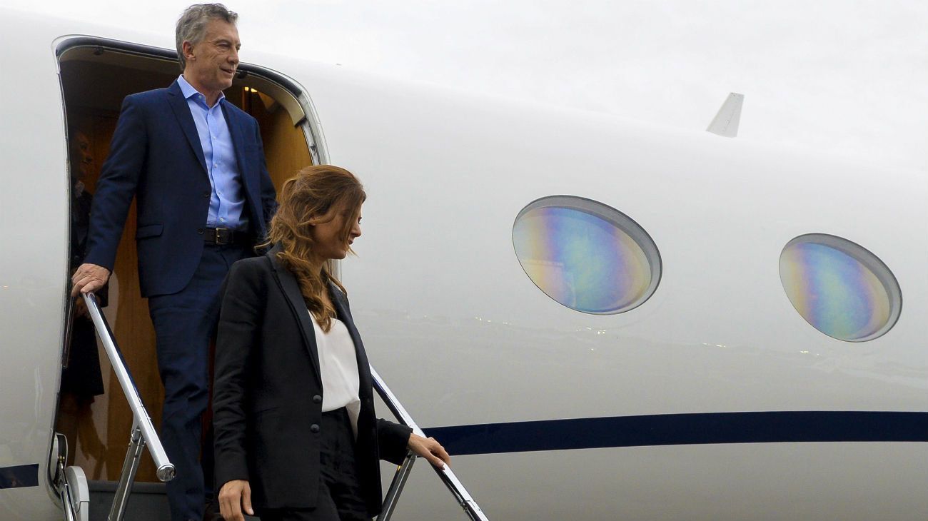 Mauricio Macri y Juliana Awada.