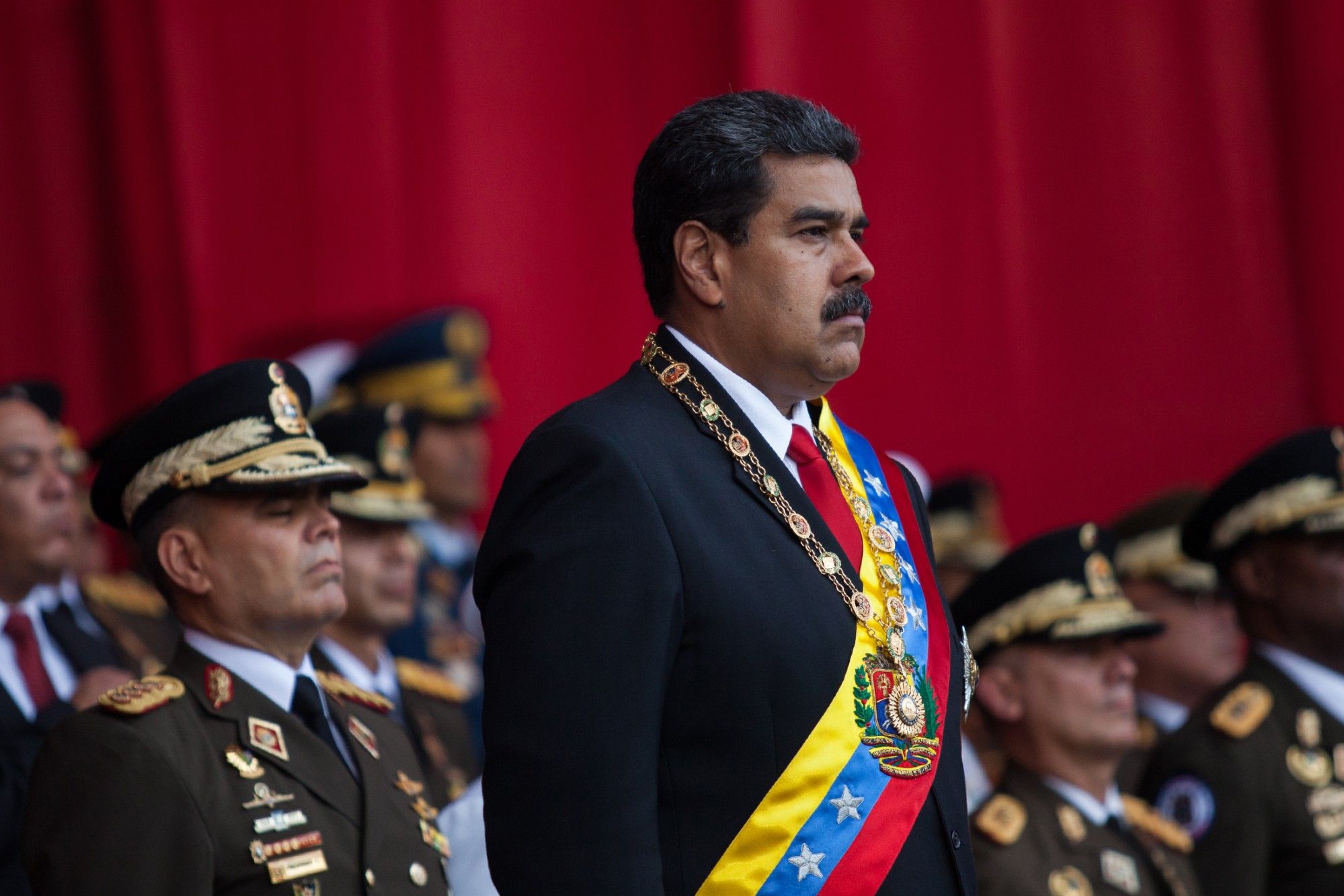 President Maduro Attends The Military Academy ''Vow Of Loyalty' Event