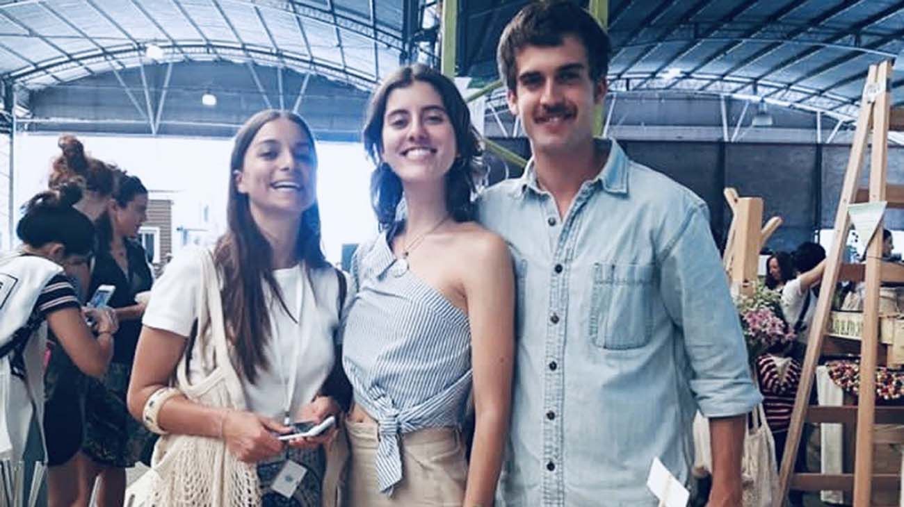 María Helena Deane, Masha Ridolfi y Nicolás Fuchs Facht fundadores de Sentido Circular.