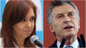 Cristina Kirchner y Mauricio Macri