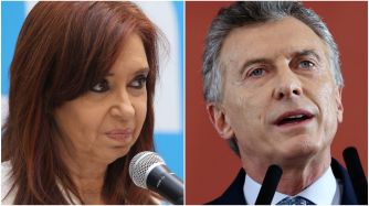 Cristina Kirchner y Mauricio Macri
