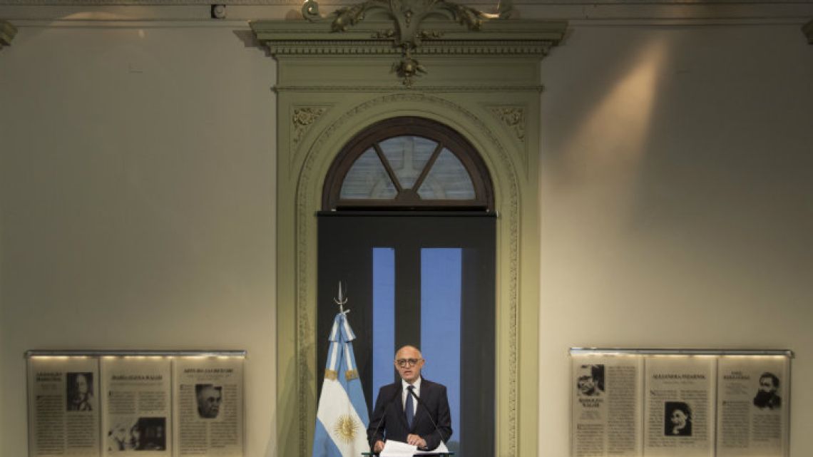 Héctor Timerman served as foreign minister under Cristina Fernández de Kirchner.