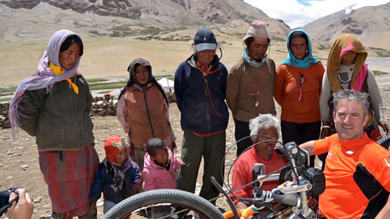 Juan Maggi, el argentino que escaló el Himalaya a pesar de no tener movilidad en sus piernas