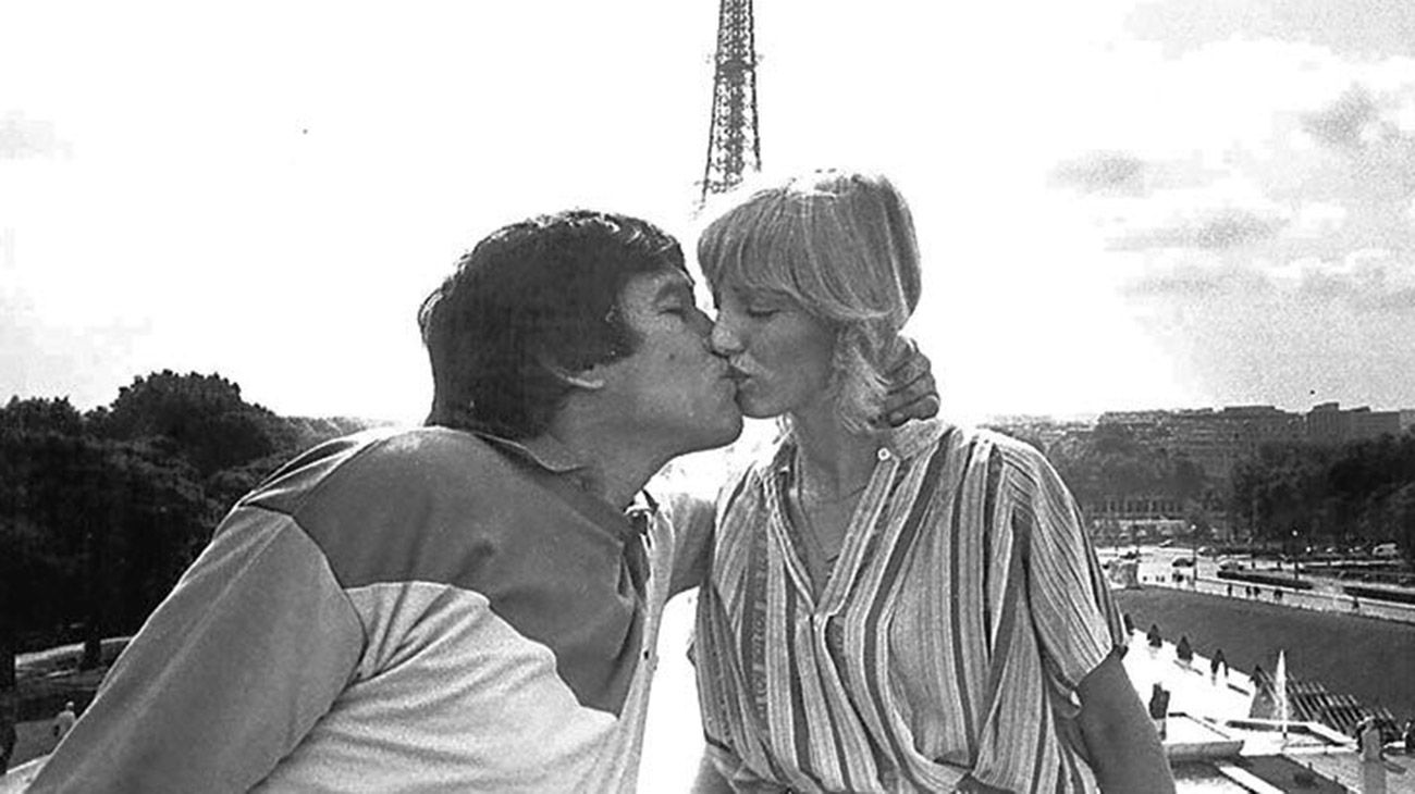 Carlos Monzón y Alicia Muñiz en París