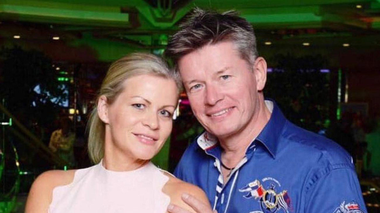 Richard Mason y su exesposa