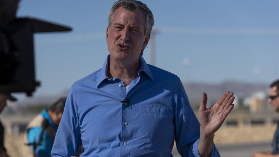 Bill de Blasio, alcalde de Nueva York