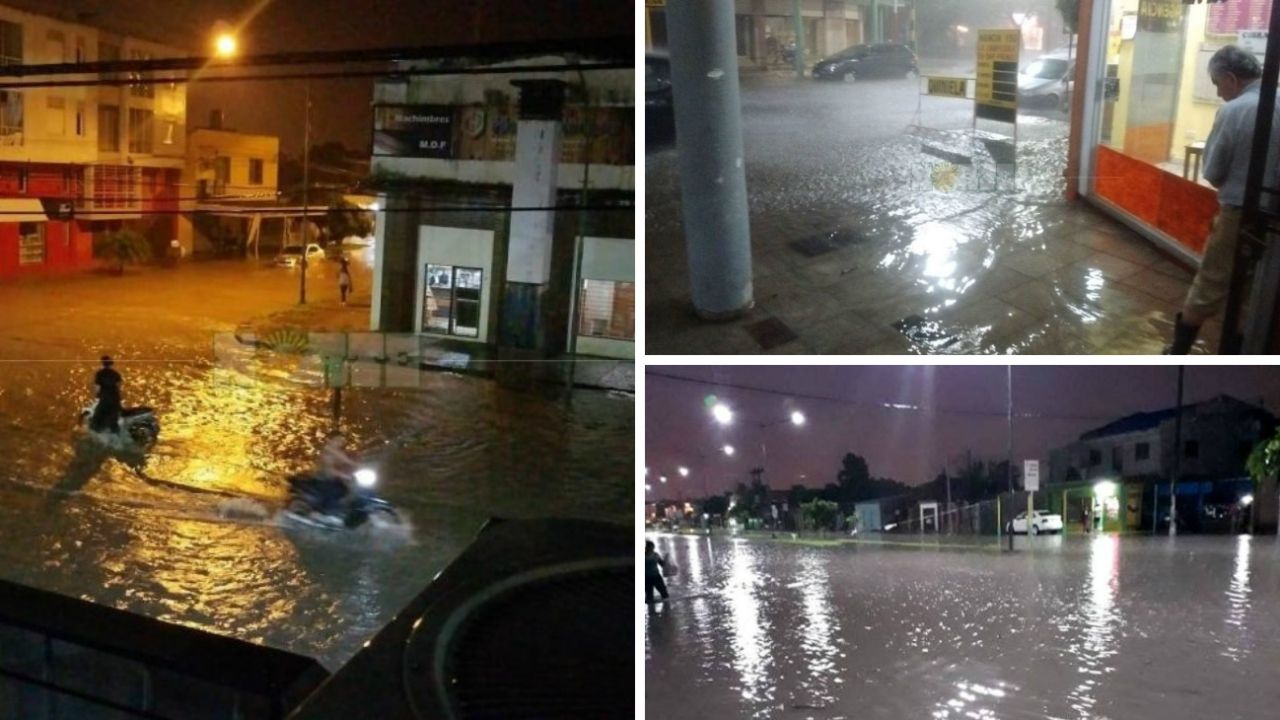 Fuerte tormenta inund Resistencia cayeron m s de 170 mm en dos