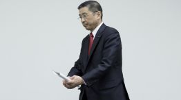 Nissan CEO Hiroto Saikawa News Conference Following Board Meeting