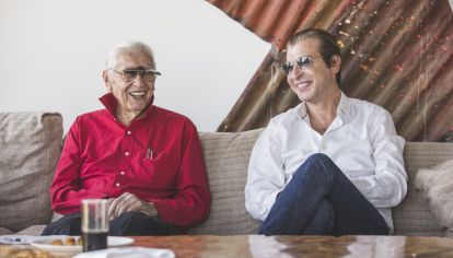 Julio y Yamil Leparc en dialogo con Perfil