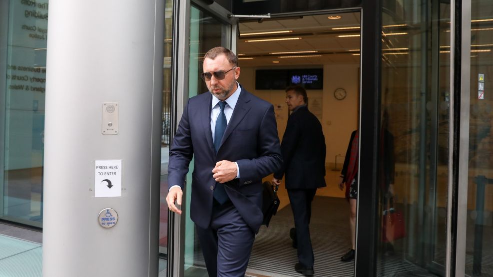 Billionaire Oleg Deripaska Attends Court Hearing Over Control Of Nornickel 