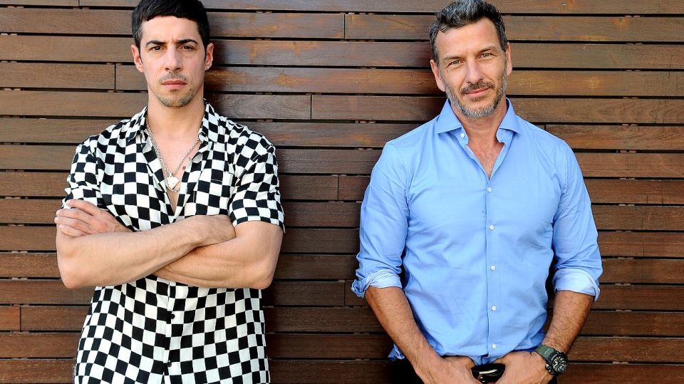 Lamothe y Amador, galanes de Calu Rivero.