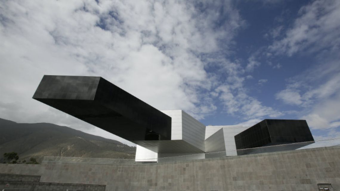 The Union of South American Nations, or UNASUR, building.