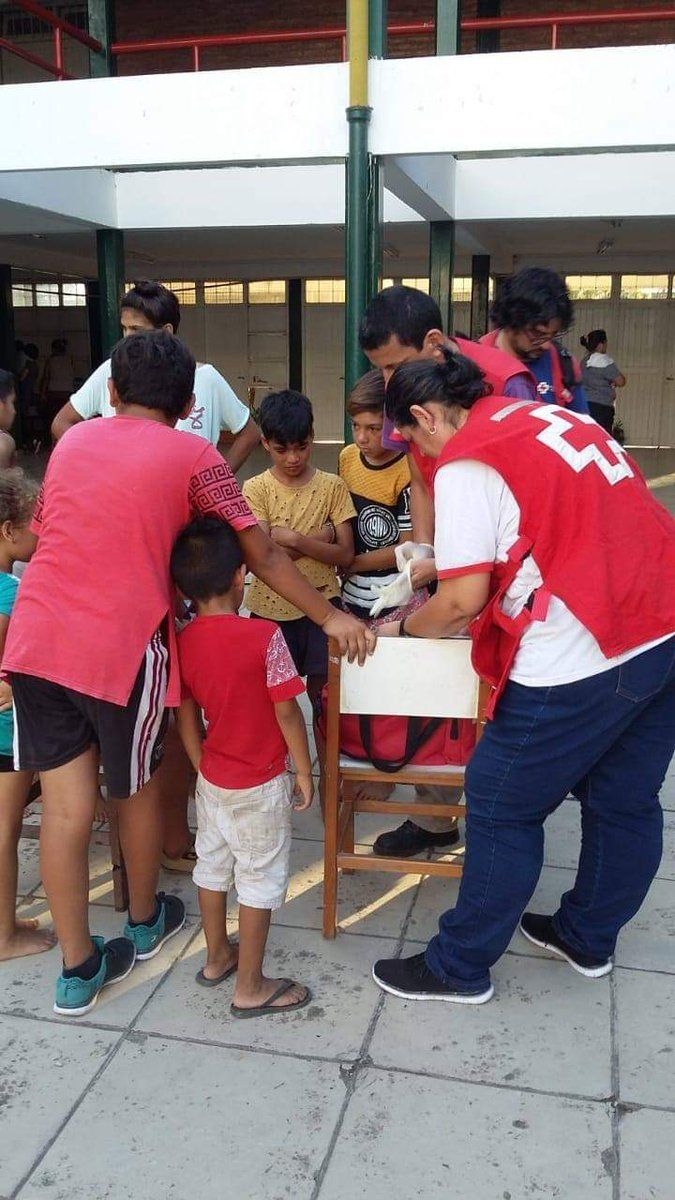 Trabajo de la Cruz Roja