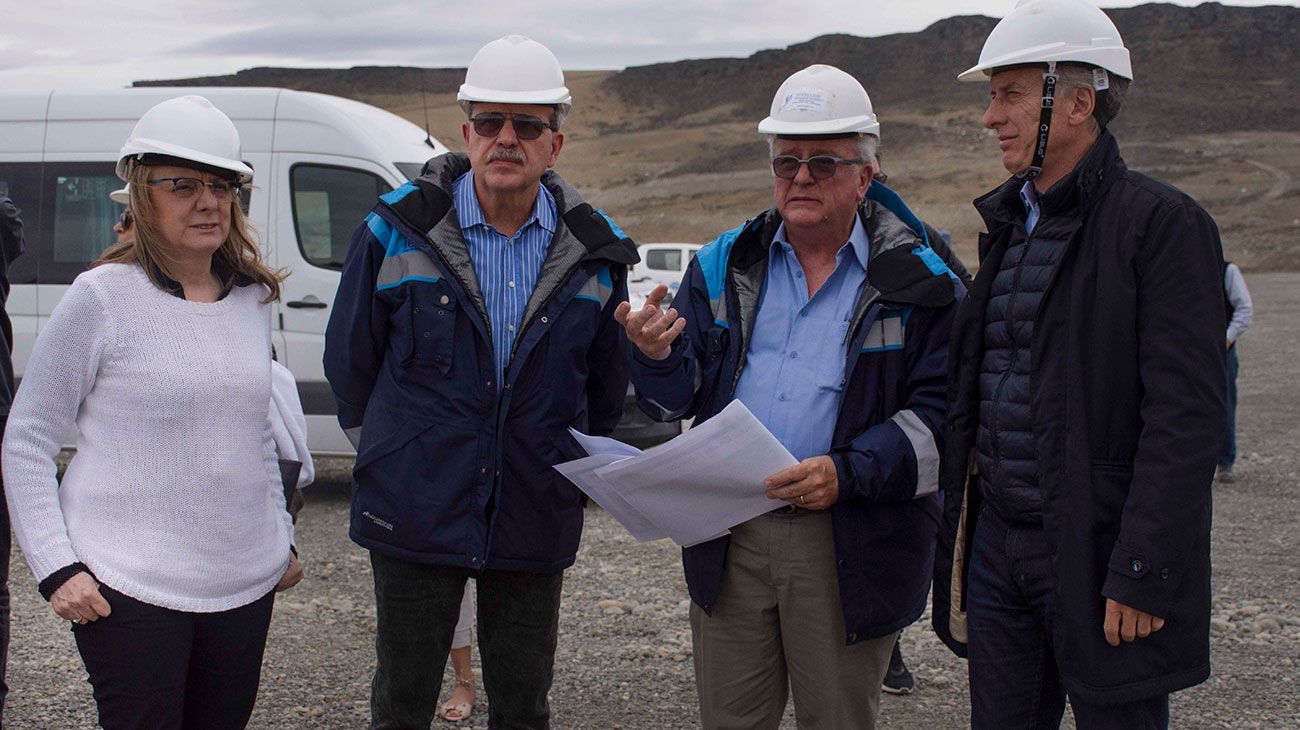 En el acto oficial, Macri se mostró junto a Alicia K, en un clima distendido, donde el mandatario nacional habló de la importancia de la obra energética para el país