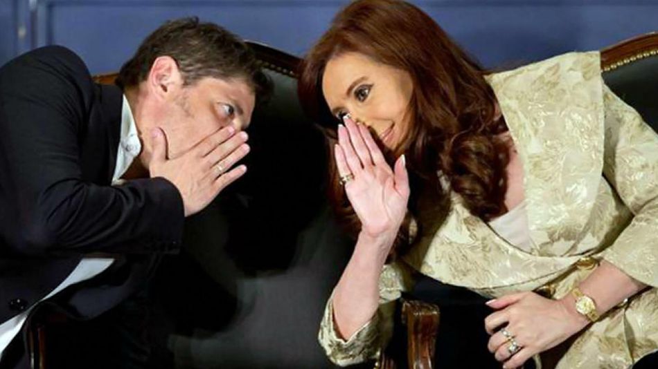 Axel Kicillof y Cristina Kirchner.