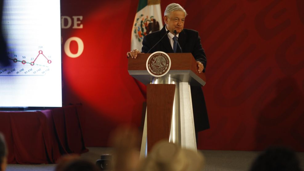 President Lopez Obrador Holds Daily Morning Press Briefing