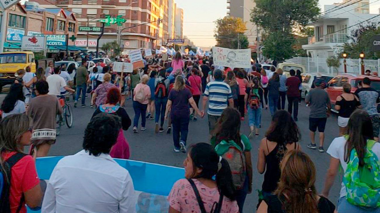 Marcha contra el tarifazo