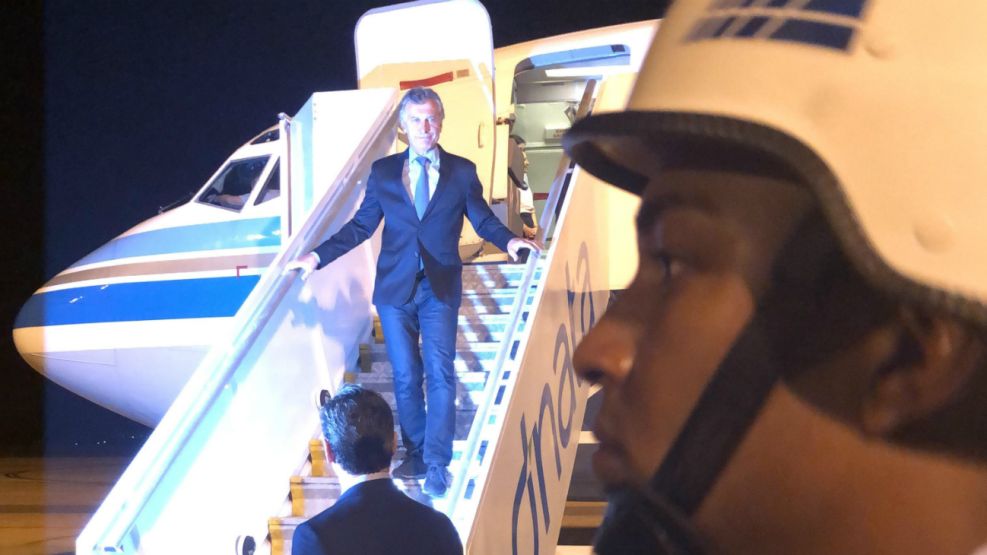 Macri llega a brasilia bolsonaro