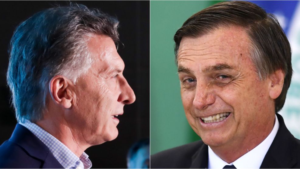 Mauricio Macri y Jair Bolsonaro 20190115
