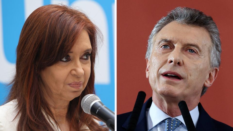 Cristina Kirchner y Mauricio Macri