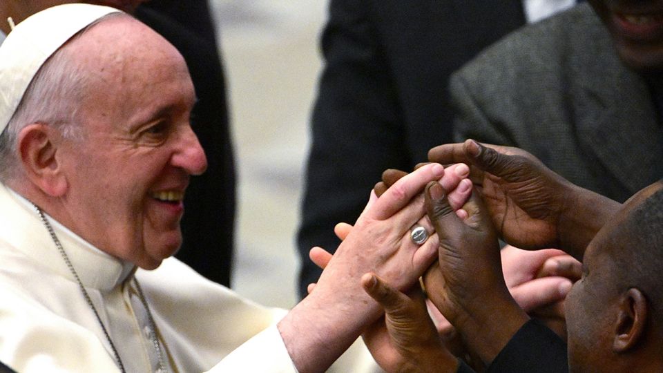 El Papa Francisco en la audiencia general.