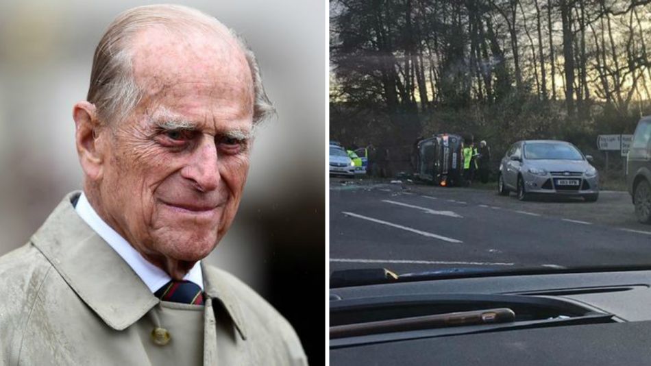 principe felipe inglaterra accidente