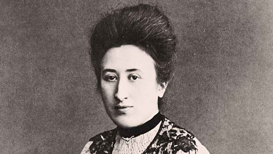 Rosa Luxemburgo. Ddefendió el rol y la importancia de la mujer en la lucha de clases.