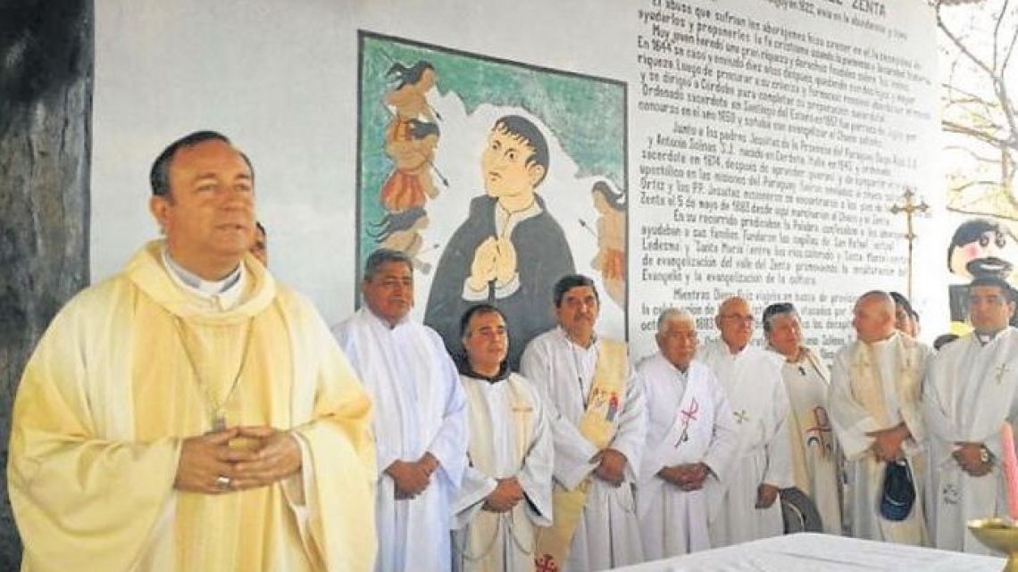 Zanchetta was based in Quilmes before being named Bishop in Orán, Salta in 2013.
