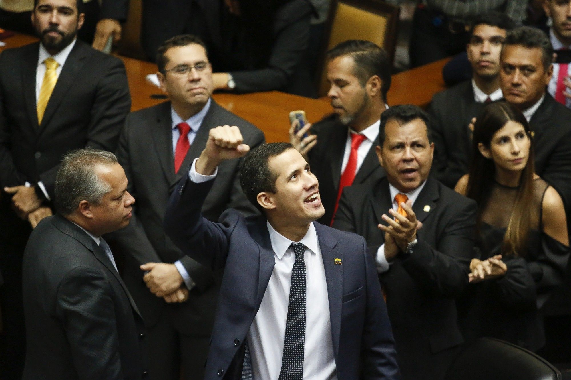 Opposition-Led National Assembly Meets As Latin American Nations Call For New Venezuelan Elections 