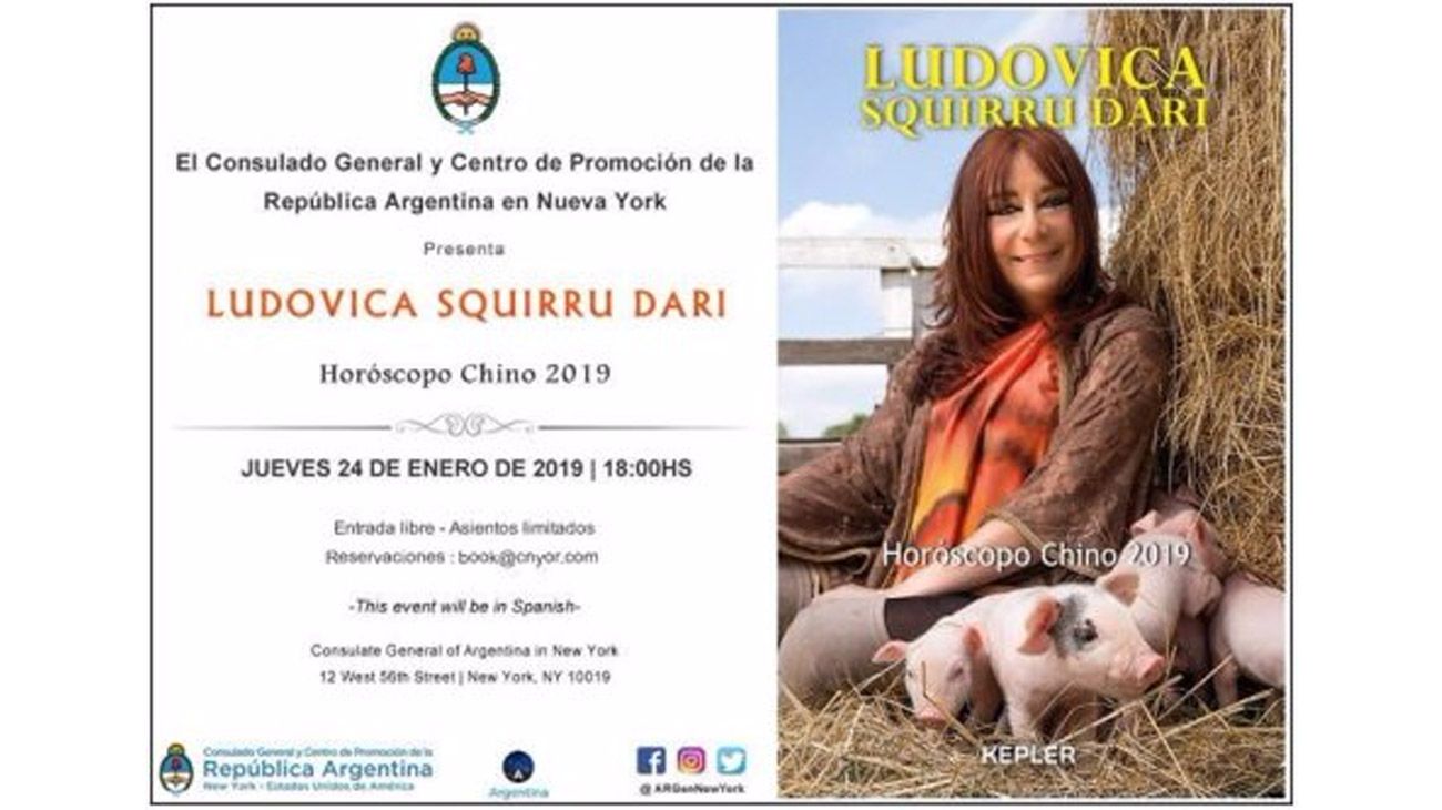 Ludovica Squirru dará un seminario en Nueva York