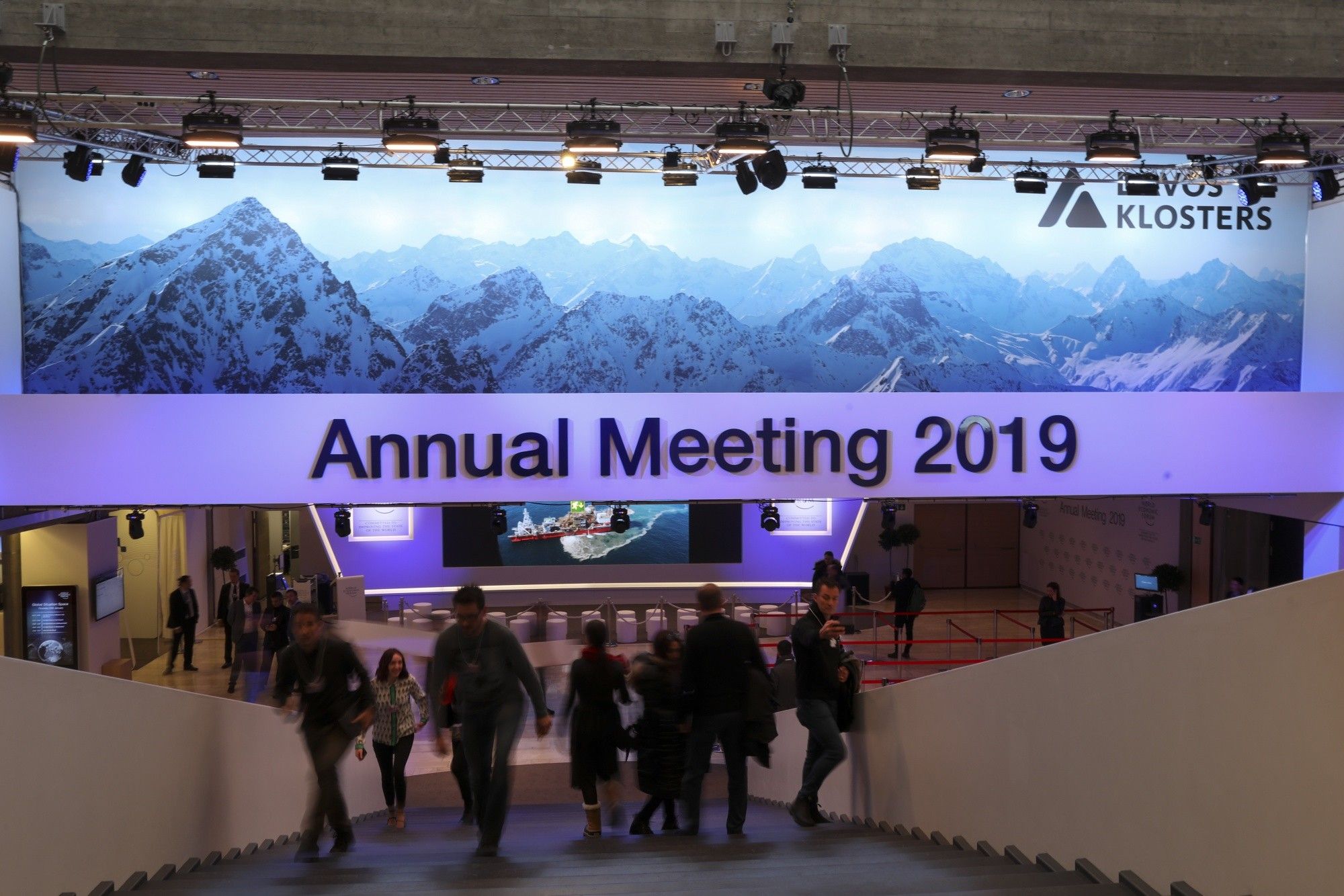 Preparations Ahead Of World Economic Forum 2019