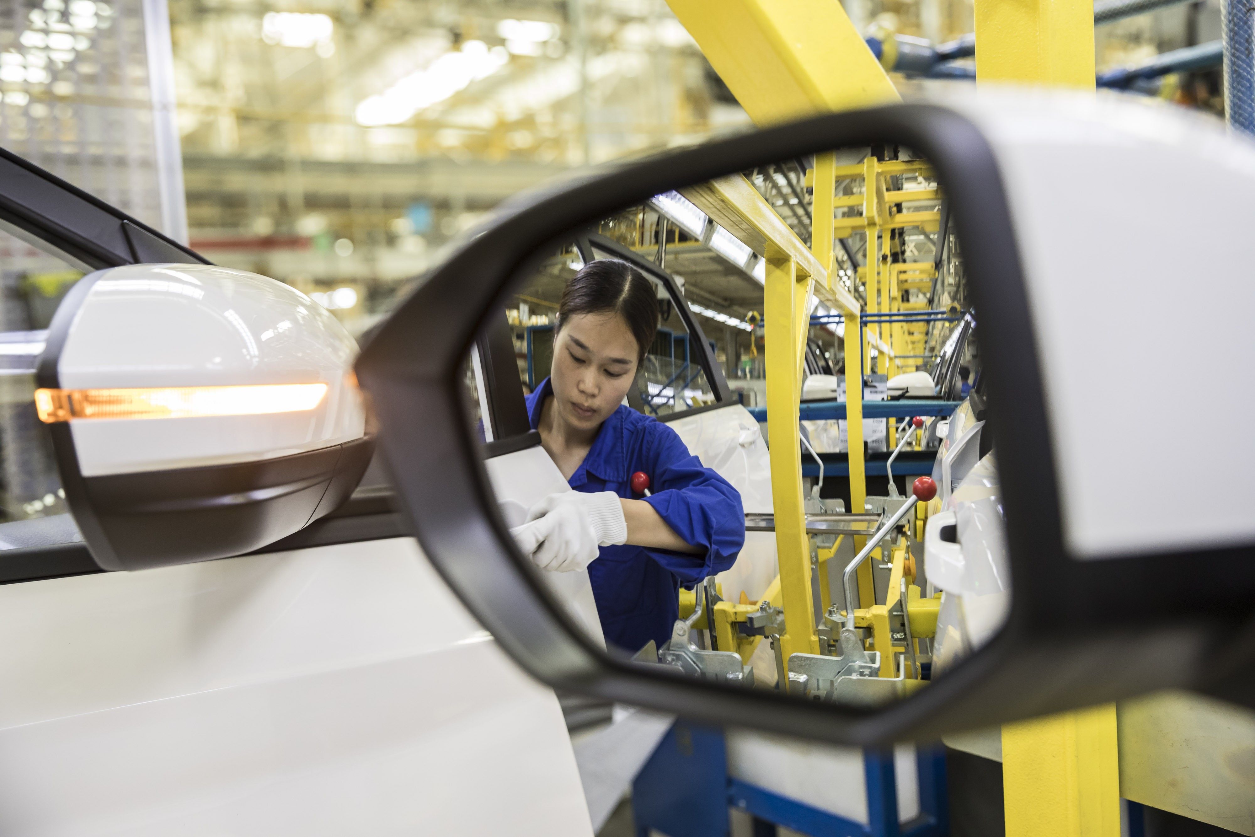 Production of General Motors Vehicles at the SAIC-GM-Wuling Automobile Plant