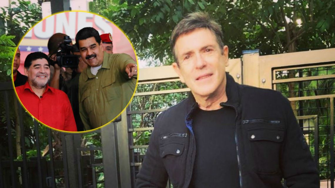 El actor venezolano duro con Maradona.
