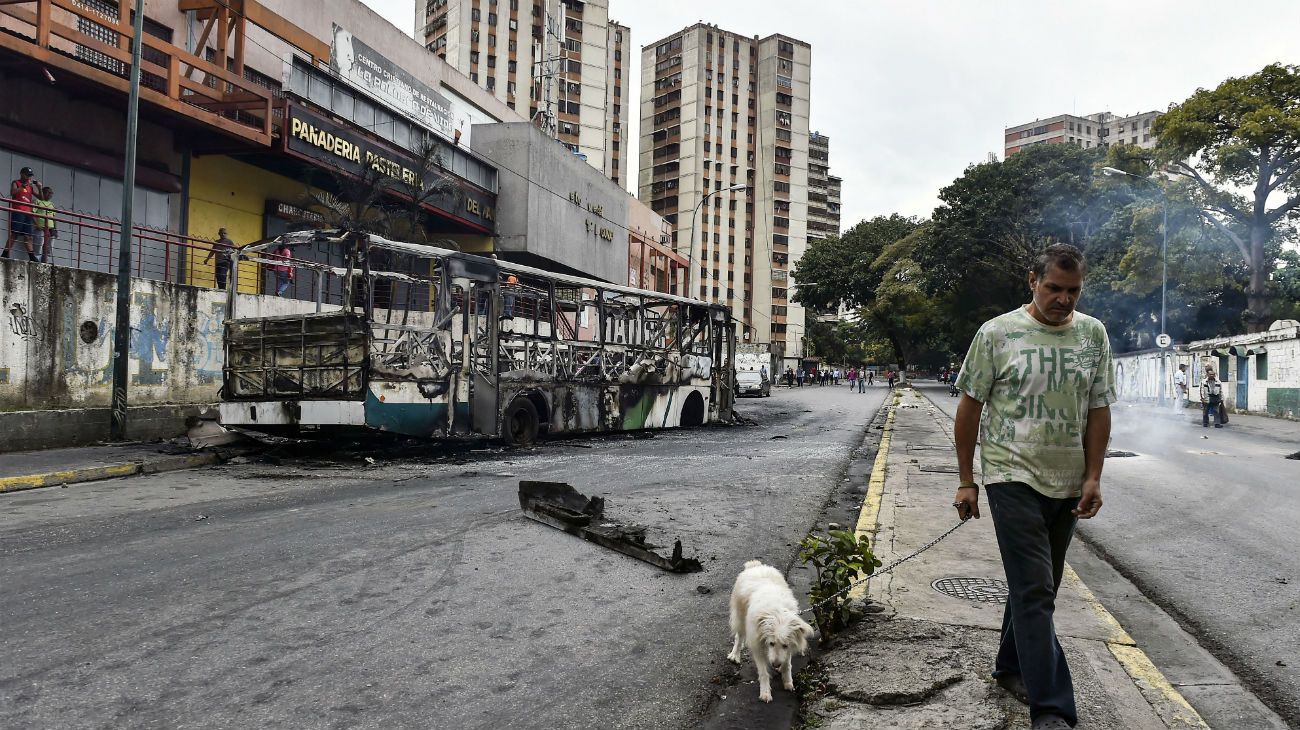 La crisis en Venezuela en su punto más álgido.