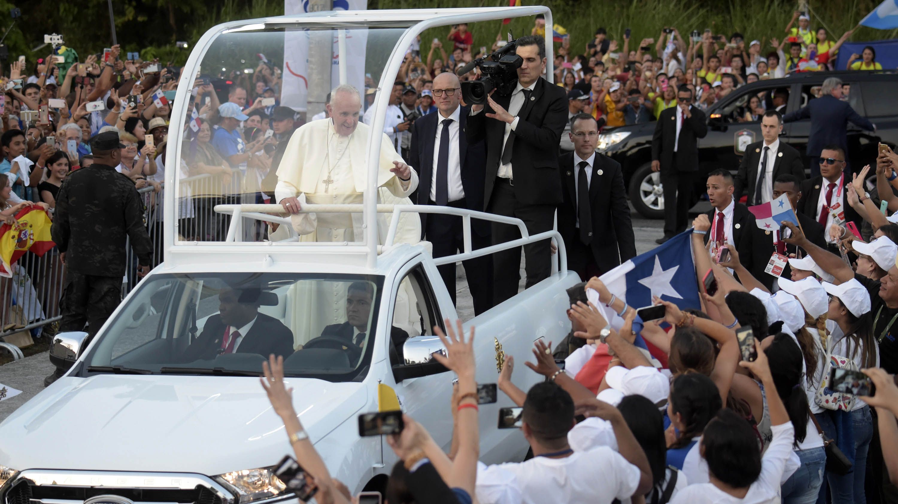El papa francisco en panama