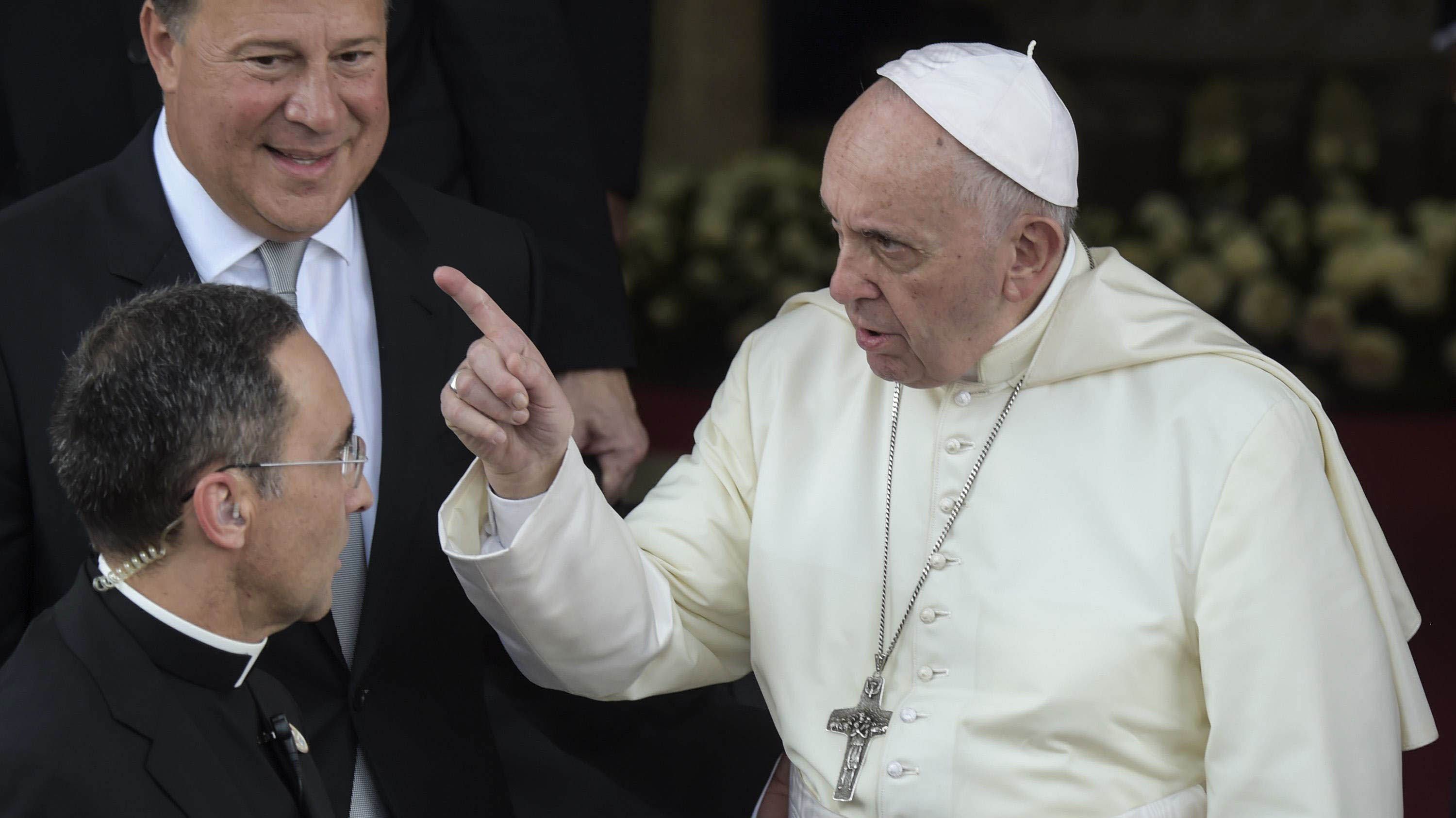 El papa francisco en panama